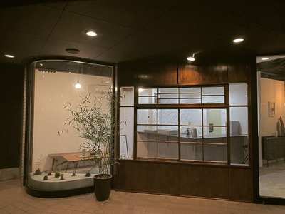 1階カフェ Ura no Kado の外観